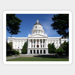 Capitol Majesty: Sacramento's Timeless Icon Sticker